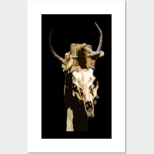 dead animal head Posters and Art